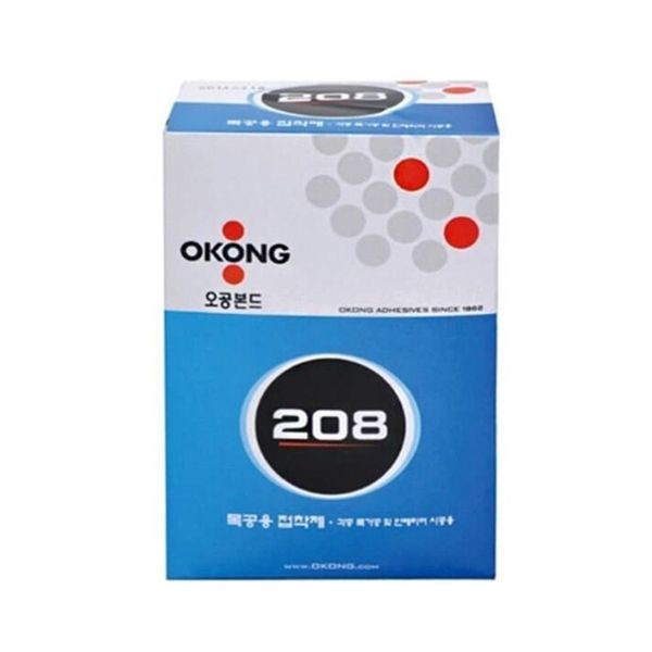 오공 208 목공용 접착제 800g-1박스20개