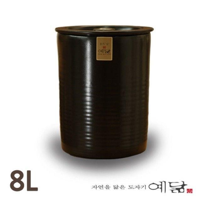 옹기 단지 8L 항아리