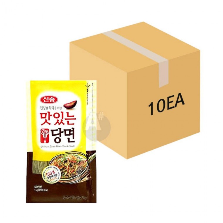 신송 맛있는당면 1Kg 10EA (1BOX) 사리당면 잡채당면