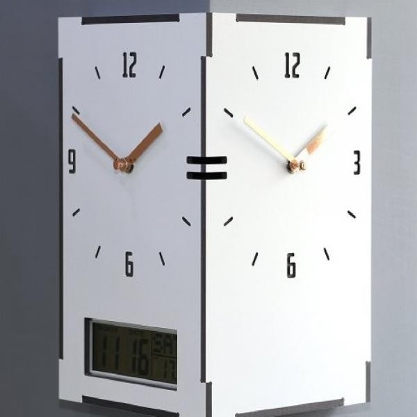 직사각 코너시계 - 캘린더 (Reangle corner clock - Calendar)