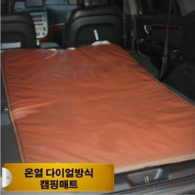 겨울잠자리 온열 캠 차량용 12V 매트 황토 차박