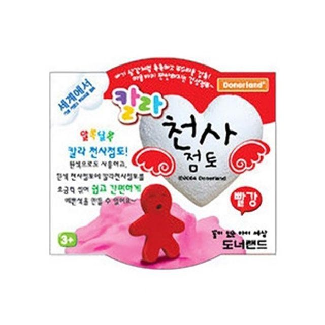 빨강30G 4000 칼라천사점토 갑(24개입)