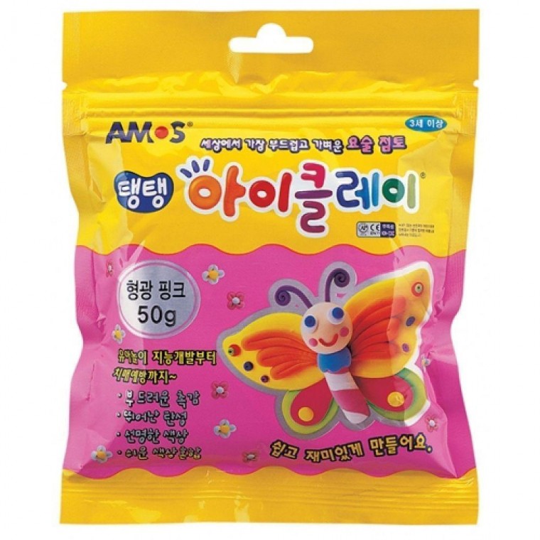 탱탱레이 10개입 50g 형광분홍