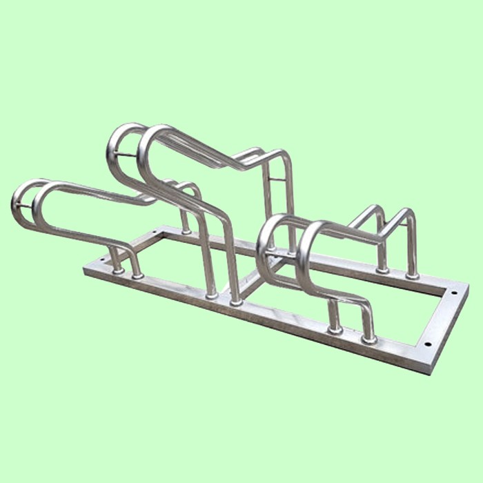 말굽형 자전거 거치대 3대분 보관대 보관소 1200mm