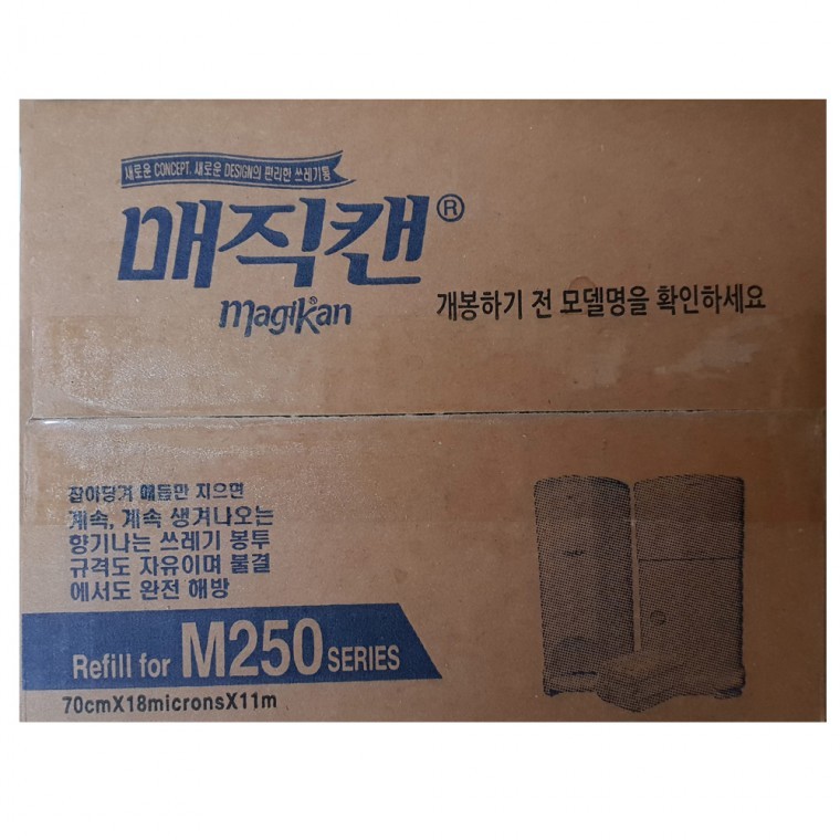 매직캔 전용 리필봉투 M250 14L/16L/20L 공용 5개입