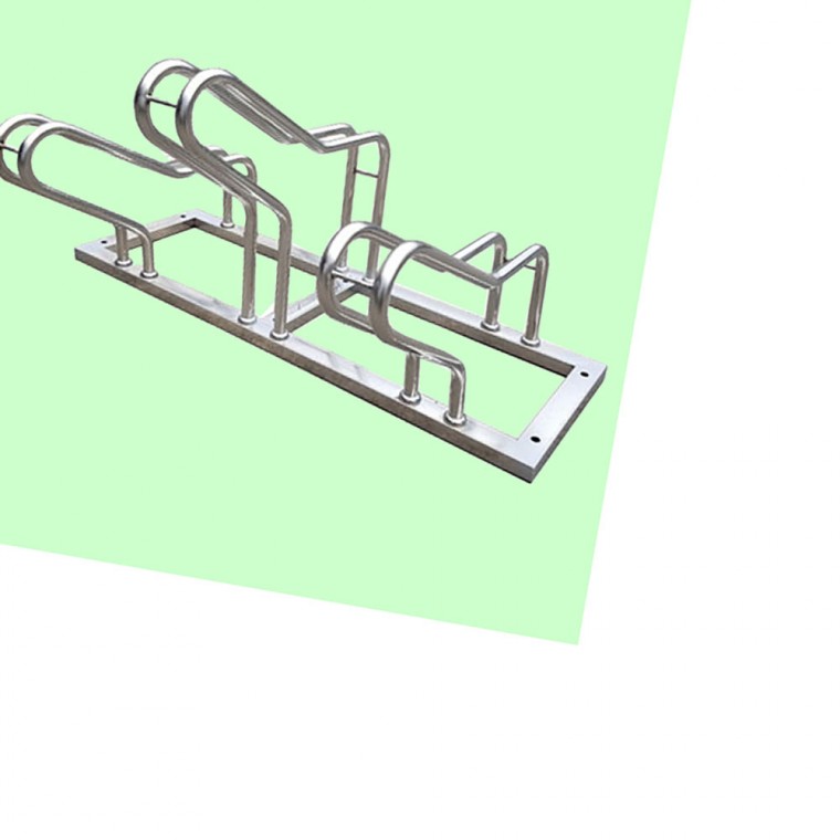 자전거 거치대 말굽형 3대분 보관대 보관소 1200mm