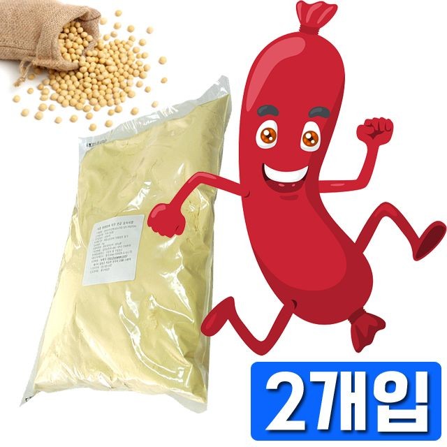 소세지의 결착력을 높여주는 대 두전분 1kg X 2개입