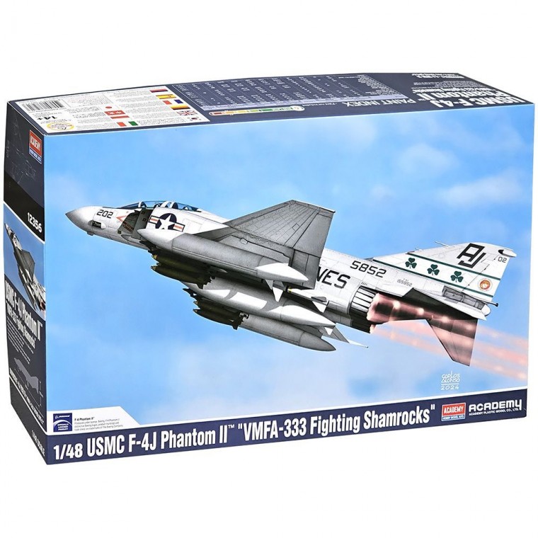 팬텀 조립 프라모델 1/48 아카데미과학 미해병대 F-4J