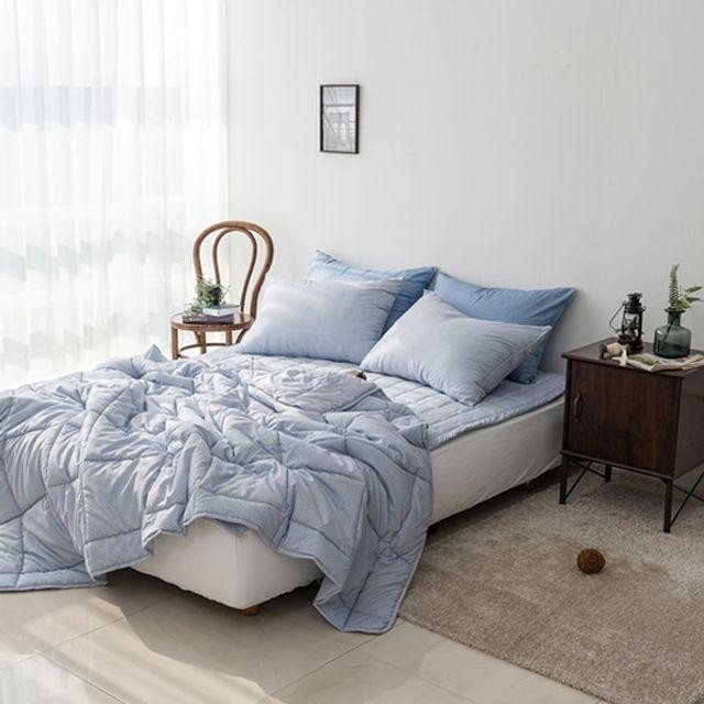 BEDCOVER 사계절 큐브 워싱 SS 이불 피치가공