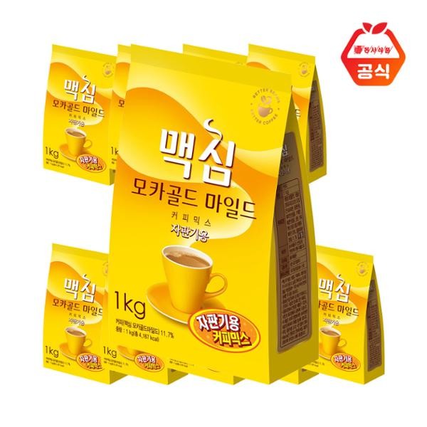 맥심 모카골드 자판기용 1kg 10