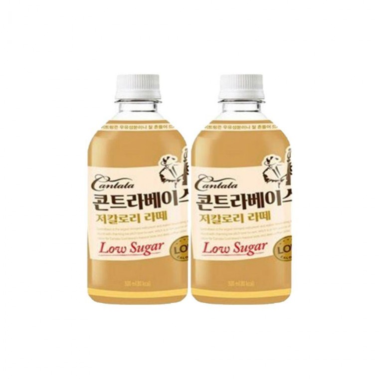 칸타타 저칼로리 라떼 500ml 18개 콘트라베이스