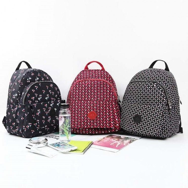 가벼운 학생 꽃무늬 책가방 여행 20대 학원 여성 직장인 backpack