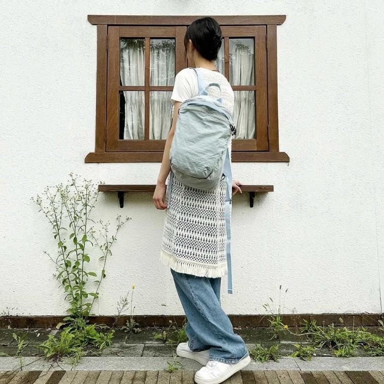 남녀공용 여행용 백팩 여자 백가방 스포츠 나일론 여성 중고생 패브릭