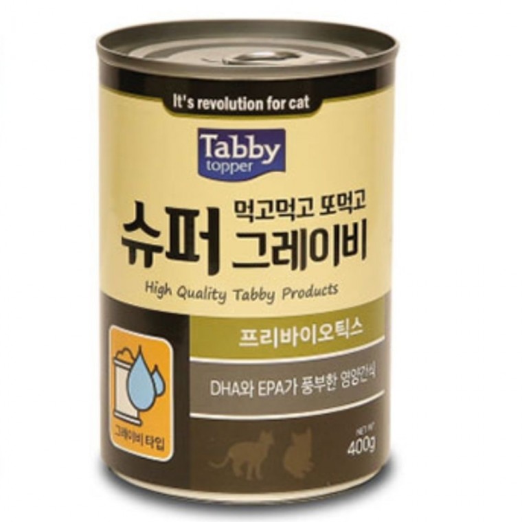 테비 고양이 캔 통조림 간식 프리바이오틱스 400g 12p