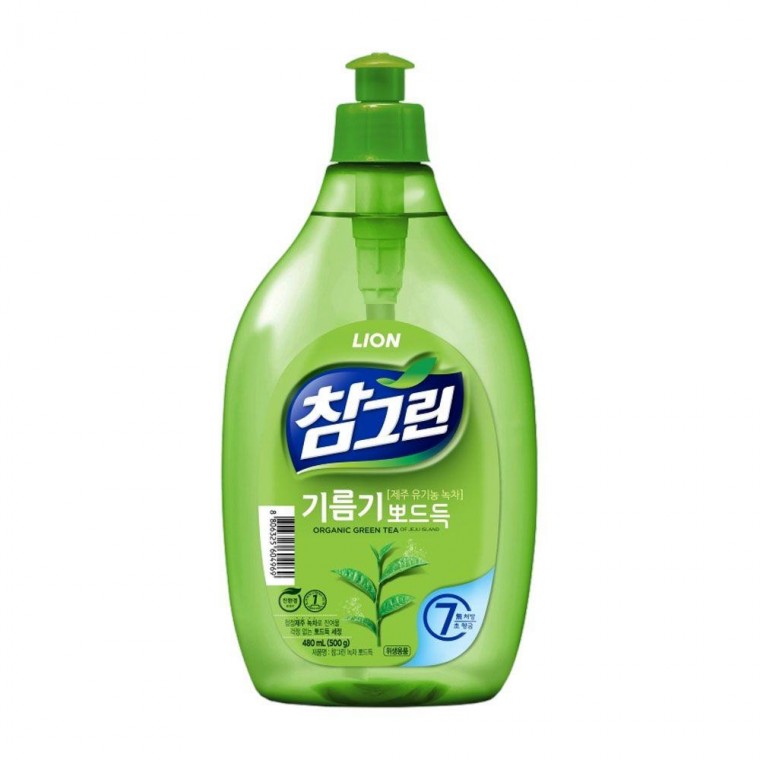 참그린 주방세제 500ml 용기 21개입 뽀드득 기름기 제거