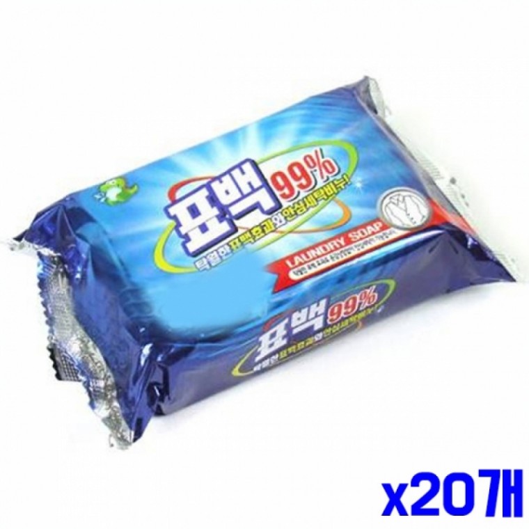 표백 세탁비누 200g x20개