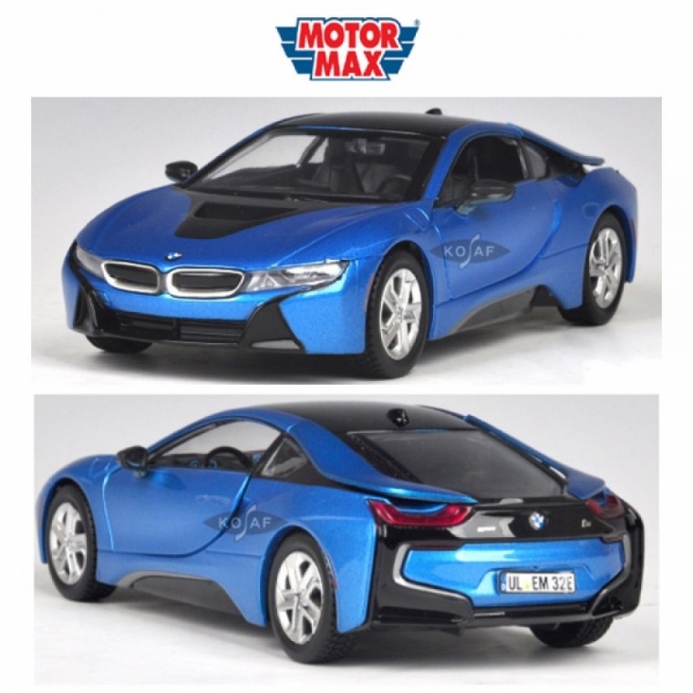 모터맥스 1대24 2018 BMW i8 쿠페 (블루) (79359)