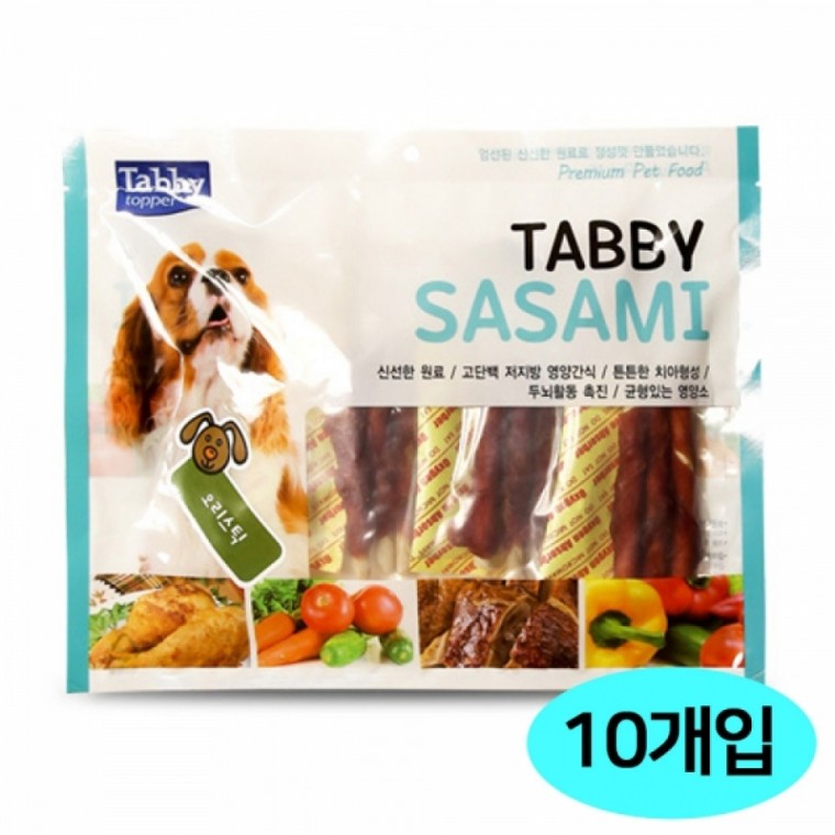 테비 사사미 오리 스틱 (300g x 10개)