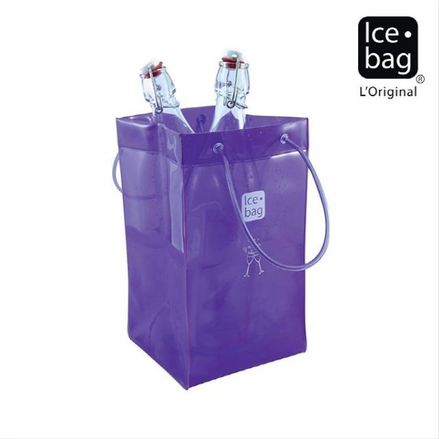 아이스버킷 ice.bag 베이직 아이스백 킹 퍼플 와인칠링백 아이스버켓