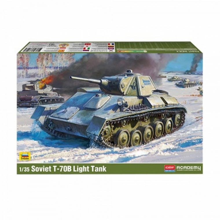 아카데미 1대35 소비에트 연방 T-70B 경전차 (13559)