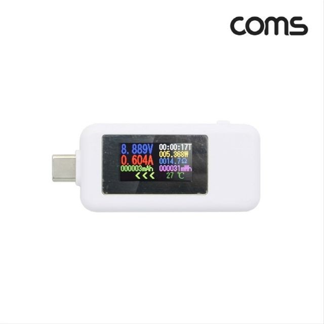 Coms USB Type C 테스터기 전류 전압 측정 테스트 BF269