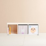 가구산책 1단 3칸 심플 낮은책장 YL514