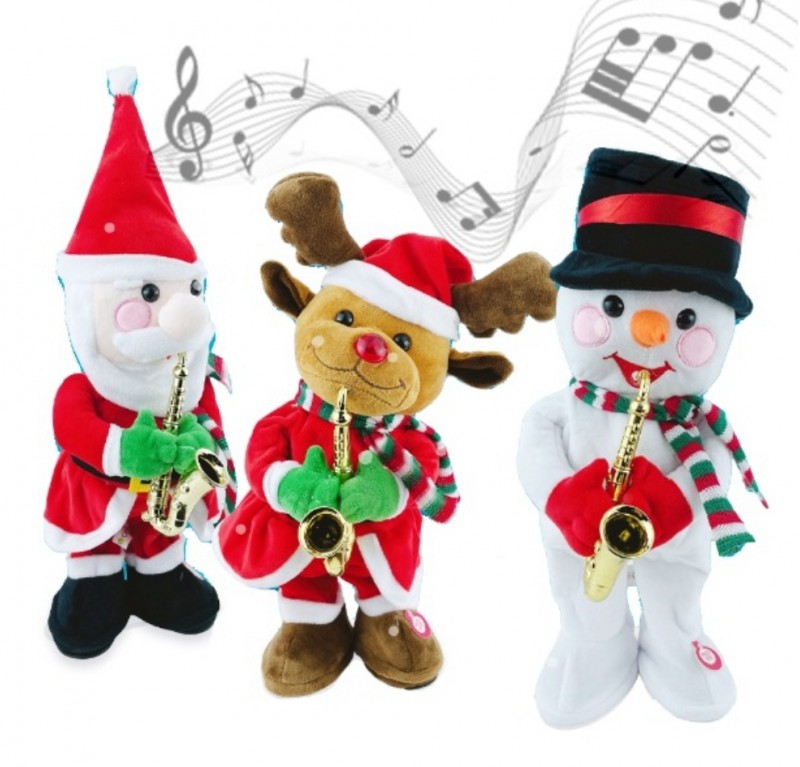 캐롤노래 녹음 말하는인형 산타인형 루돌프인형 눈사람인형 크리스마스선물 크리스마스트리 장식 소품 인테리어