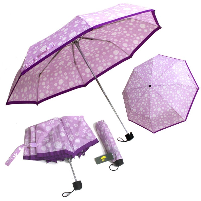 루이 폰지플라워 3단우양산 개업기념품 우산겸양산 양우산