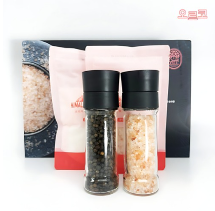 히말라야 핑크솔트&amp;통후추세트