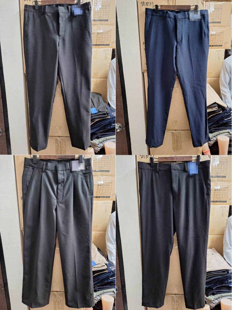 국산 남성 봄바지 땡처리