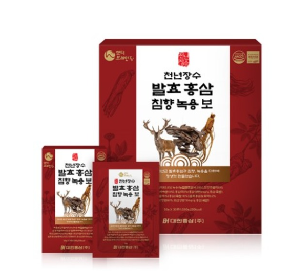 발효홍삼 침향녹용보 50ml x 30포