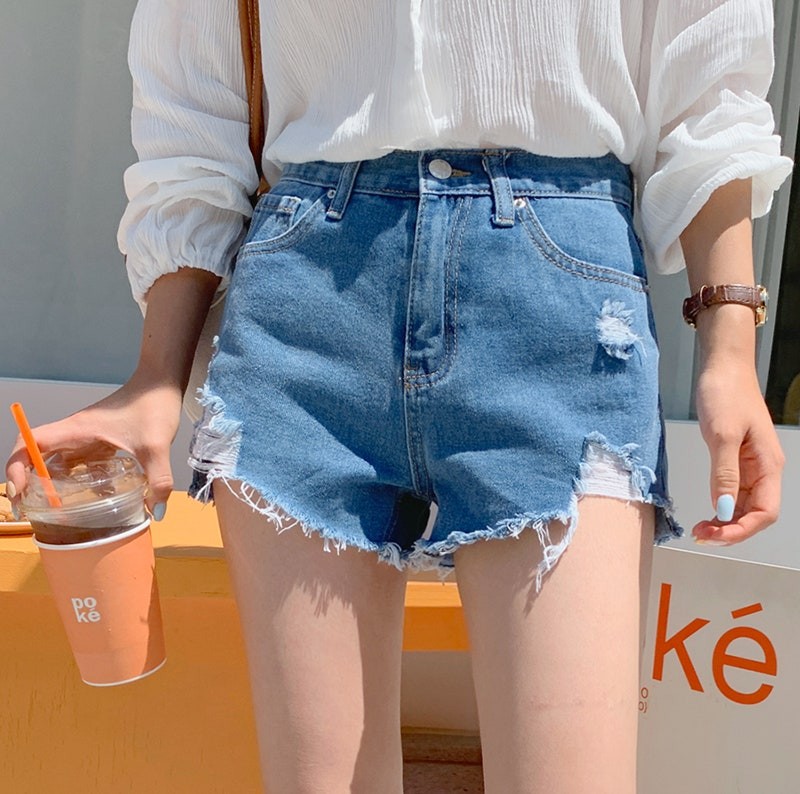 [다퍼몰] 언트 컷팅 데님 팬츠/9장