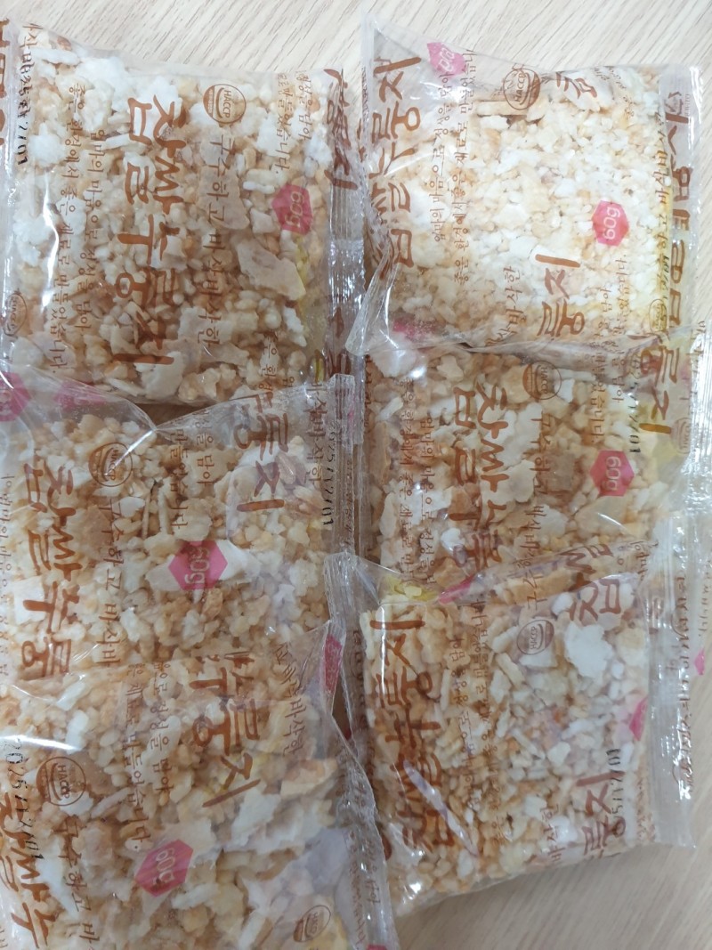 찹쌀누룽지 국내쌀