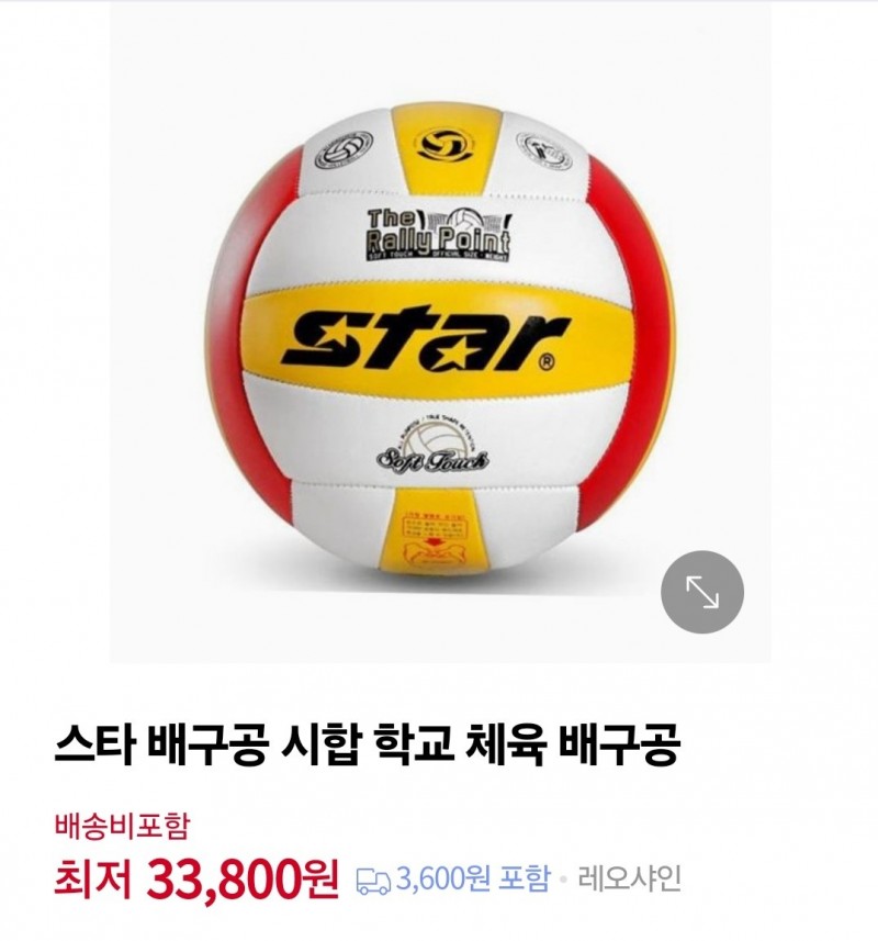 스타배구공