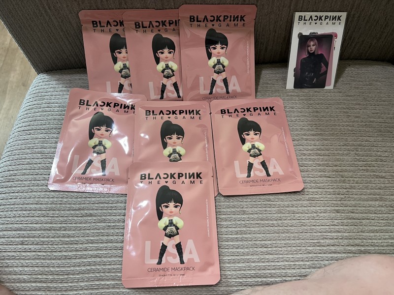 블랙핑크마스크팩
