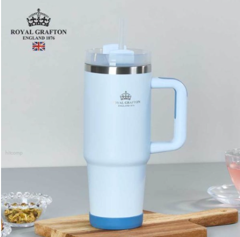 보온/보냉 빅머그 텀블러 라이트블루 1200ml