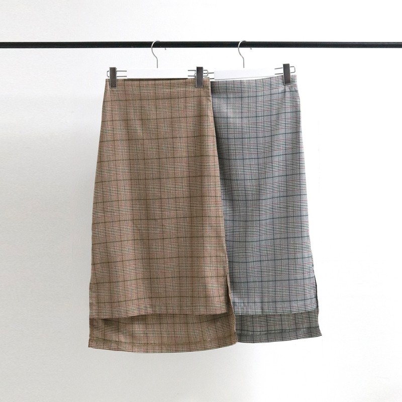 [완사입/파샬]체크언발 SK - 2컬러 32장 1500원