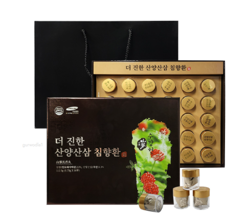 산양산삼 침향환 30환 (쇼핑백 포함)